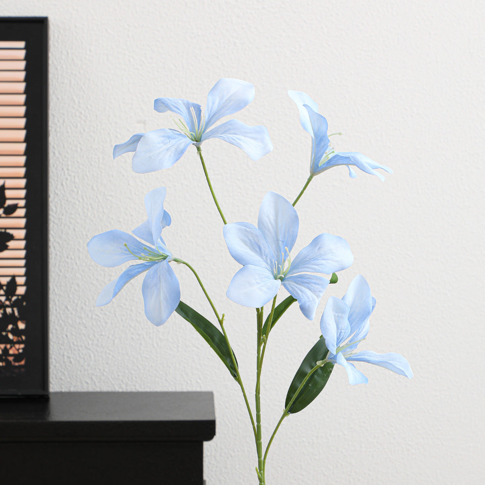 Künstlicher Orchideenblütenzweig mit filigranen Blüten Karnz