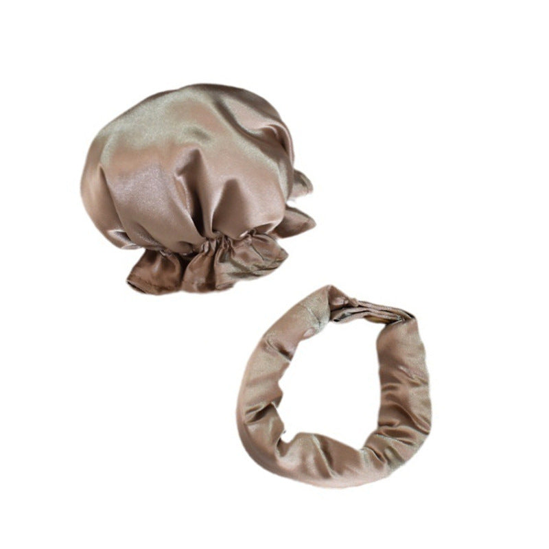 Satin Schlafhaube