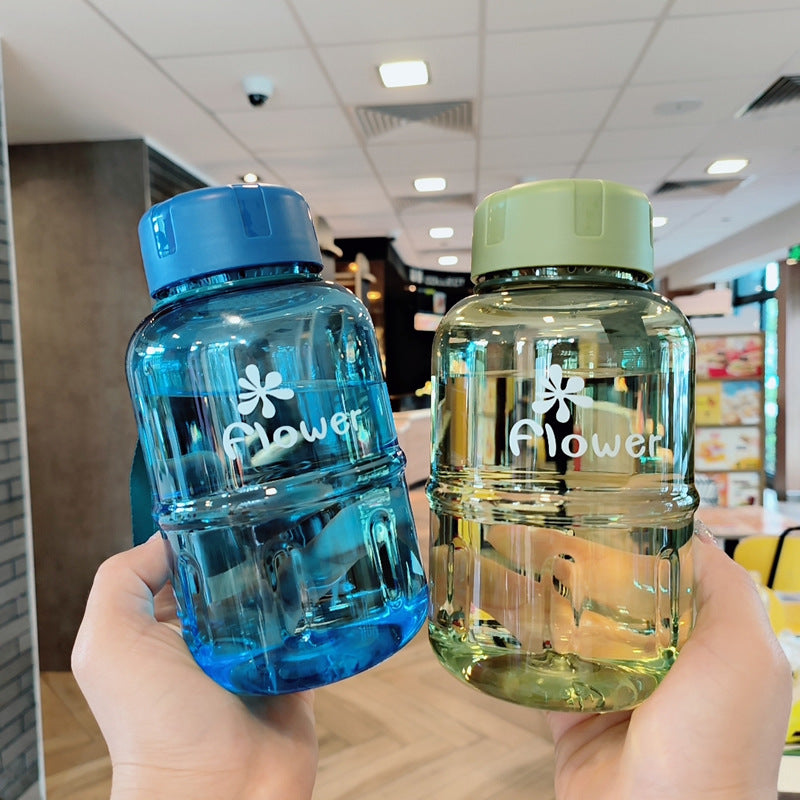 Damen Praktische Wasserflasche mit abnehmbarer Trageschlaufe Karnz