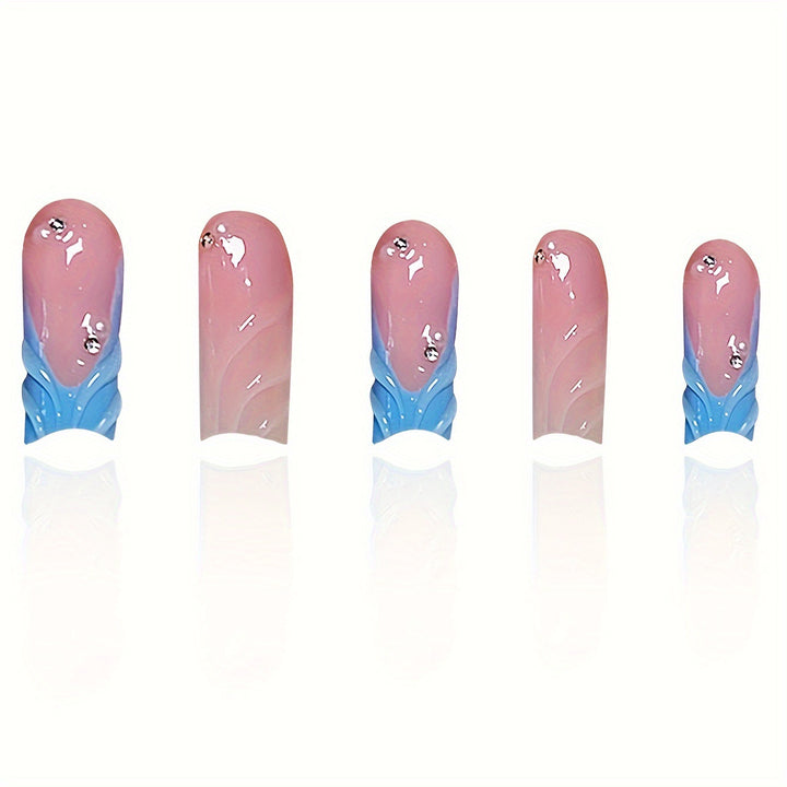 Künstlerische Gel-Nagelerweiterungen Karnz