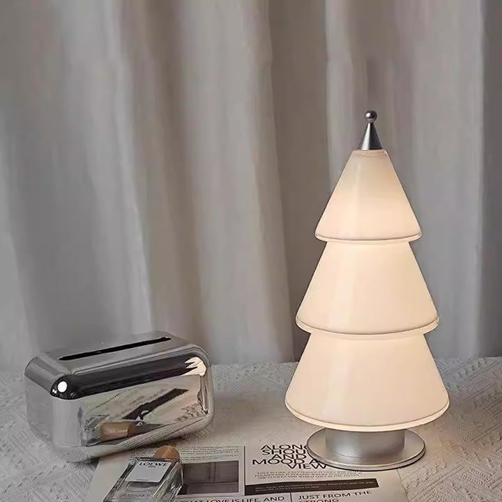Künstlerische Weihnachtsbaum Tischlampe