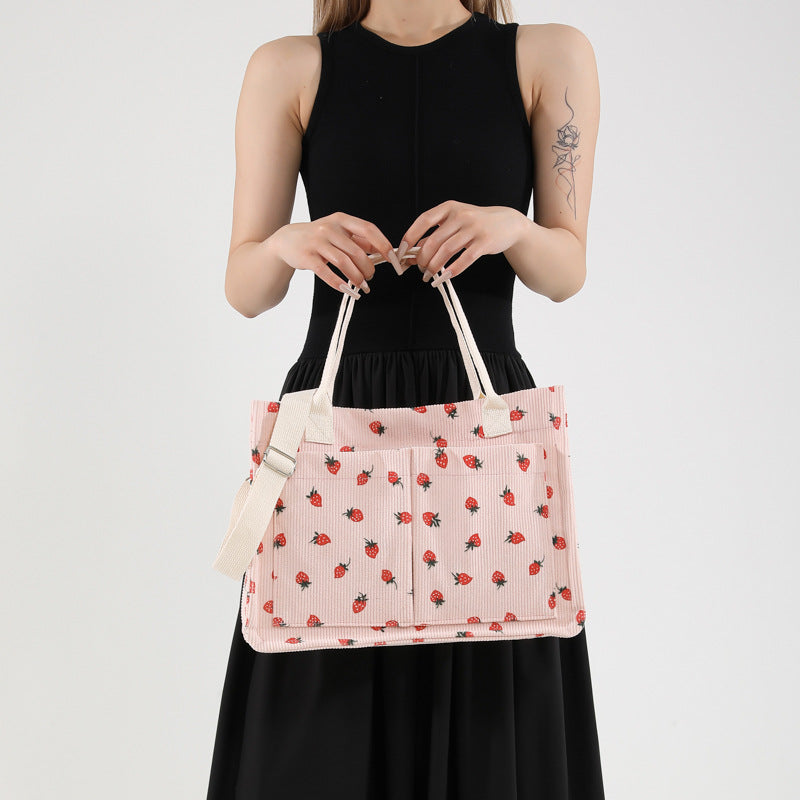 Geräumige lässige Tote-Handtasche