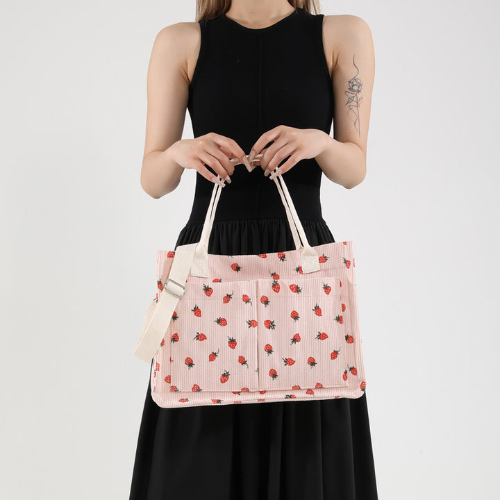 Geräumige lässige Tote-Handtasche