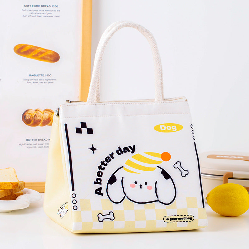 Isolierte Lunch-Tasche mit süßem Bären-Design