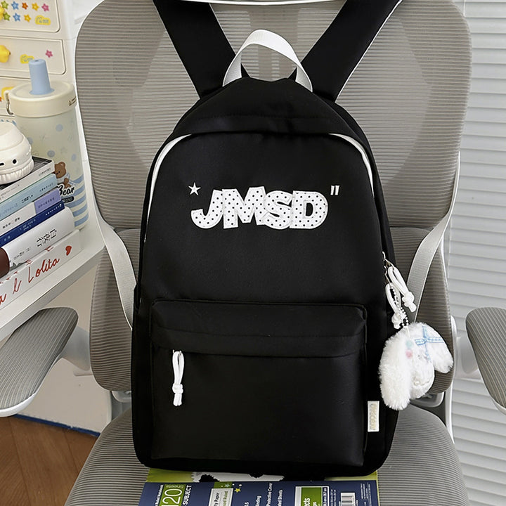 Trendy lässiger Tagesrucksack mit süßem Charakterakzent Karnz