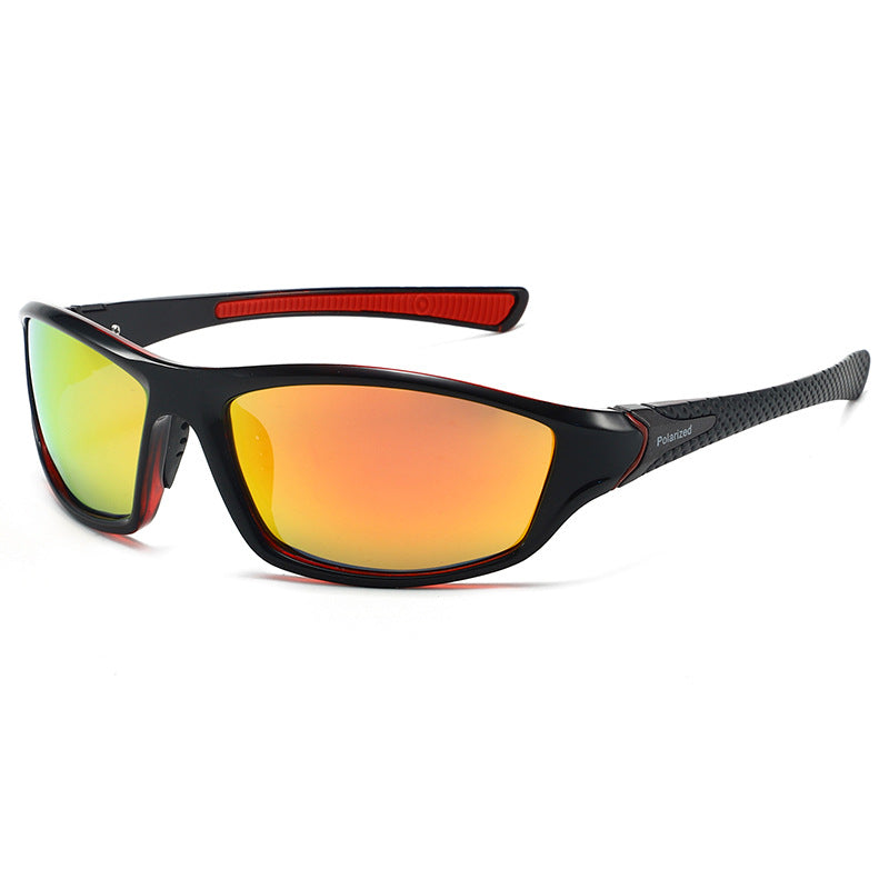 Herren Sportsonnenbrille mit polarisierenden Gläsern und ergonomischem Design Karnz