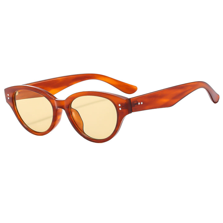 Retro-inspirierte luxuriöse Katzenaugen-Sonnenbrille Karnz