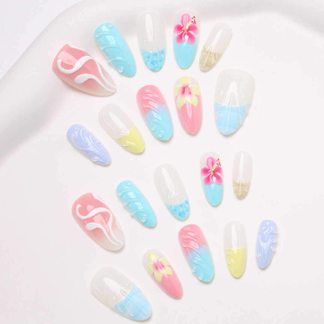 Künstlerischer Nagelspitzen Karnz