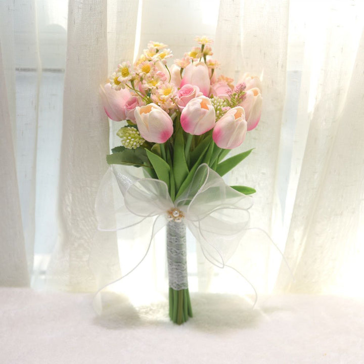 Elegante Künstliche Blumen Hochzeitsstrauß