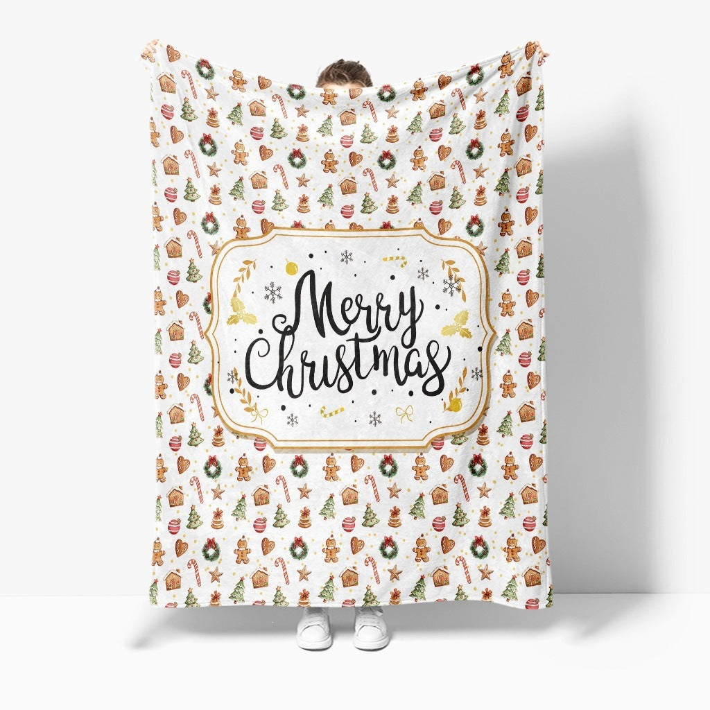 Gemütliche Weihnachtsdecke