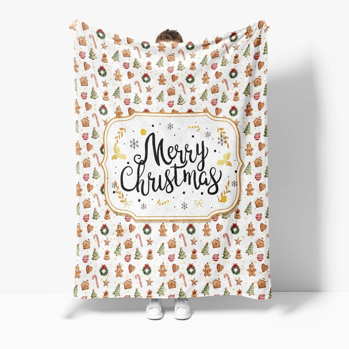Gemütliche Weihnachtsdecke