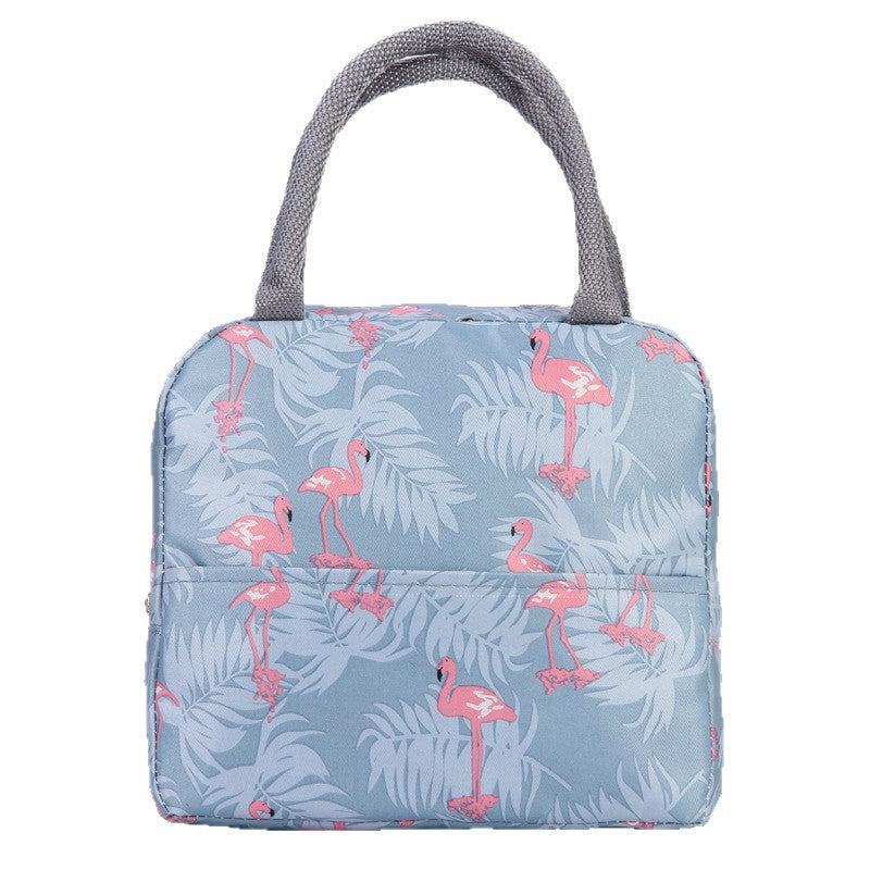 Isolierte Flamingo-Themen Lunch-Tasche Karnz
