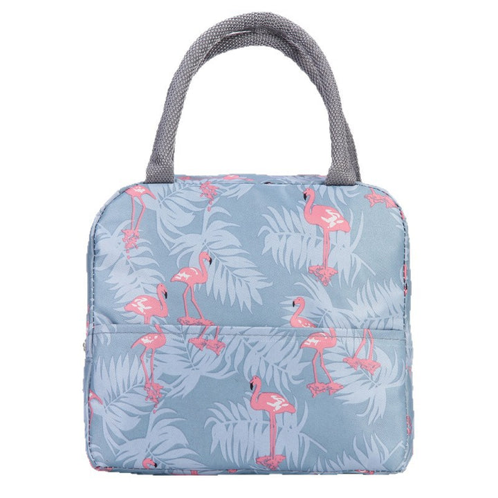 Isolierte Flamingo-Themen Lunch-Tasche Karnz