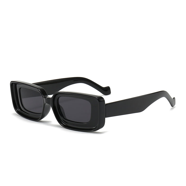 Damen modische Quadrat-Sonnenbrille mit innovativem Design Karnz