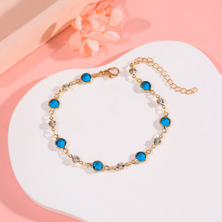 Elegante mit Kristallen verzierte Armband Karnz