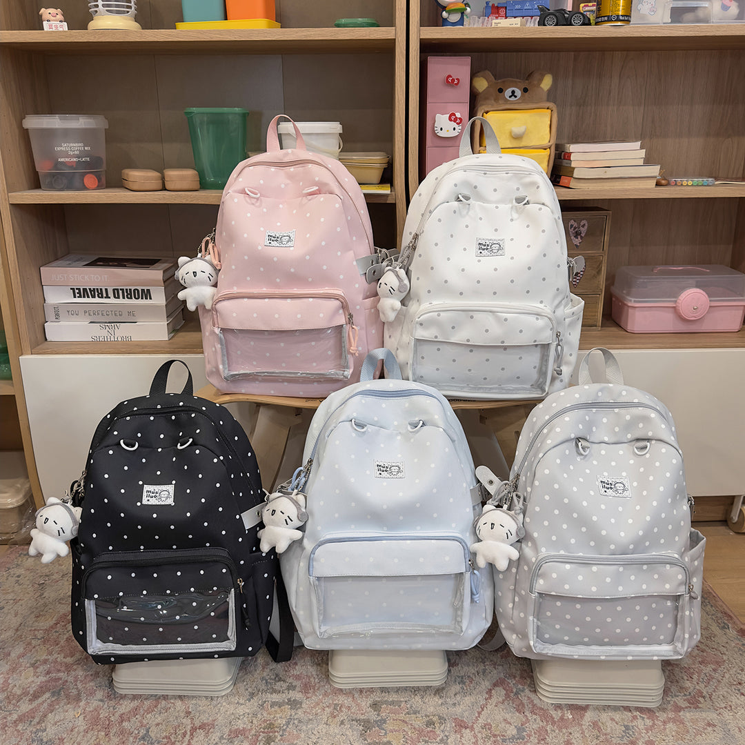 Polka-Dots-Design-Rucksack Karnz