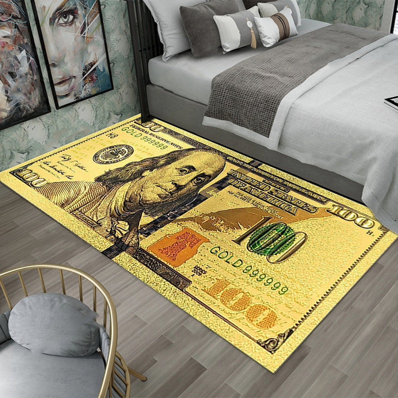 Dekorativer Euro-Banknoten-Teppich