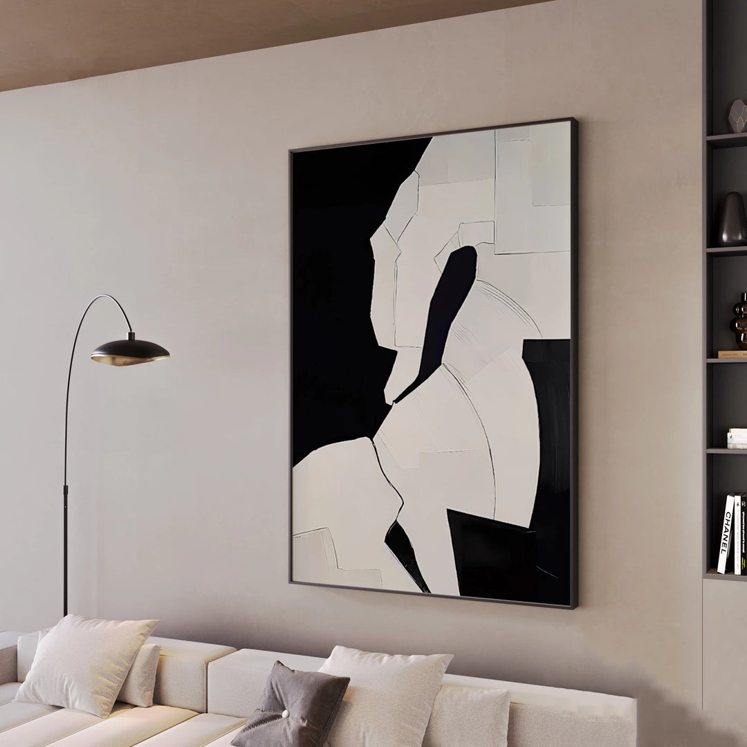 Abstracte Ausdruck Leinwand Kunstwerk für Innenräume