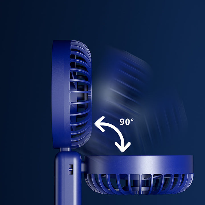 Tragbarer Usb Ventilator mit Digitaler Geschwindigkeitsanzeige Karnz