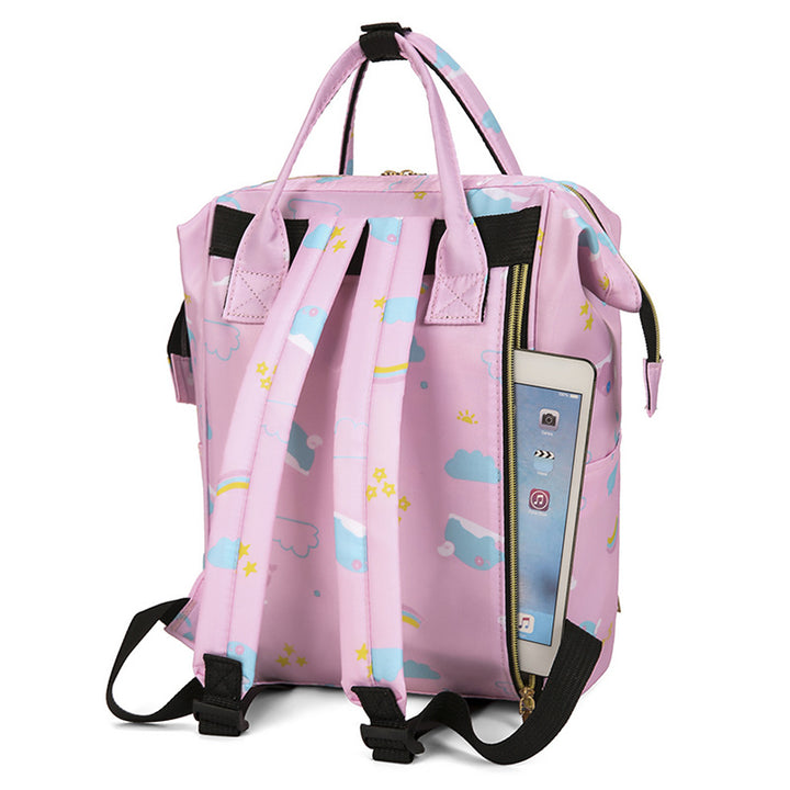 Verspielter Druck Wickelrucksack Karnz
