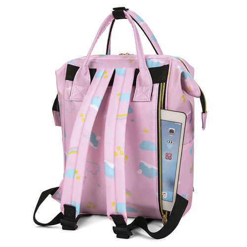 Verspielter Druck Wickelrucksack Karnz
