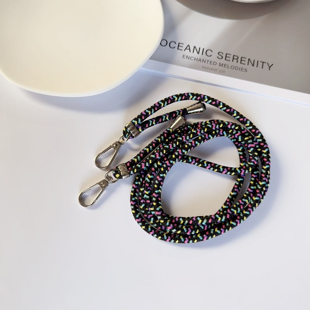 Verstellbare Lanyard mit doppelten Clips Karnz