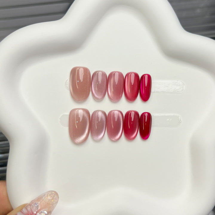 Gradient Gel Press-On Nail Tips
