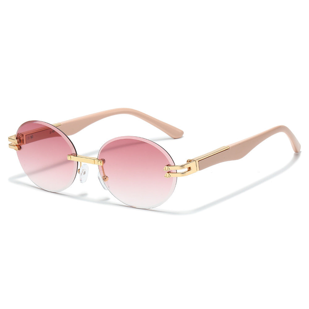 Stylische runde Rahmen-Sonnenbrille Karnz
