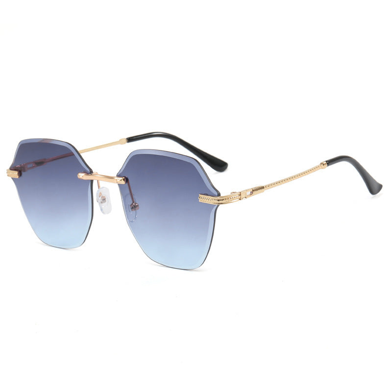 Damen modische Sonnenbrille im luxuriösen Achteckdesign Karnz