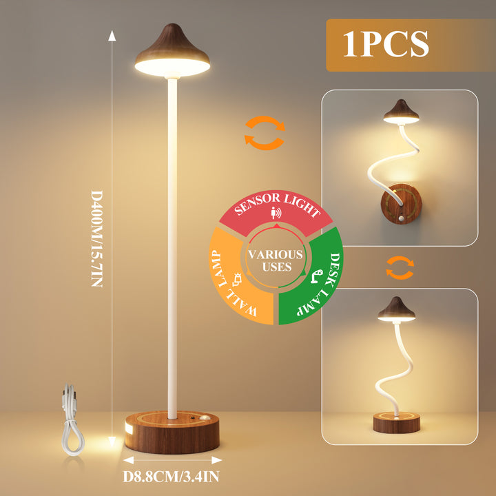 Multifunktionale LED Tisch- und Wandleuchte