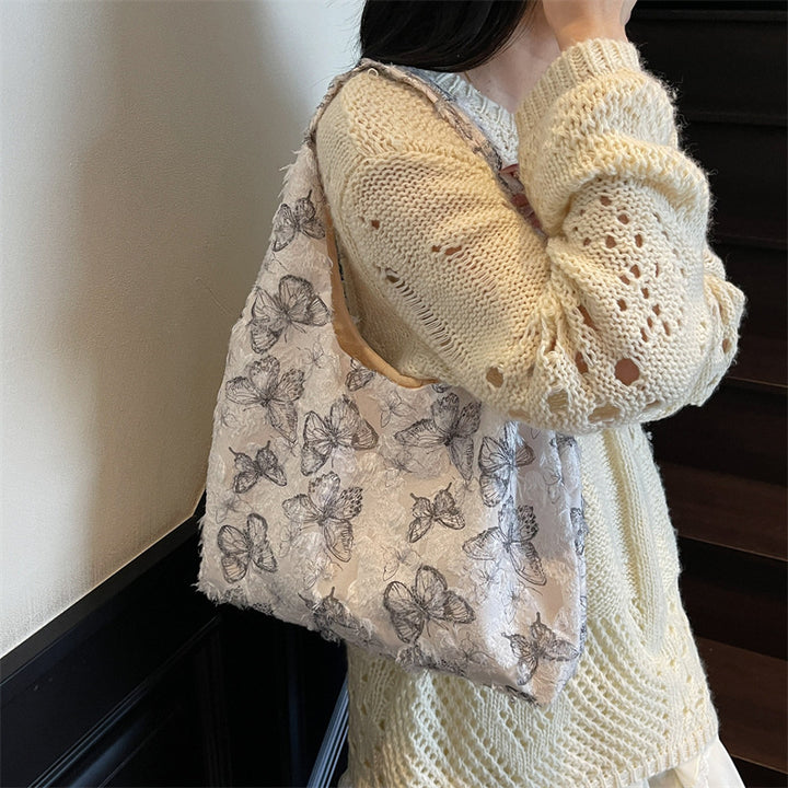 Bestickte Canvas Tote Bag Karnz