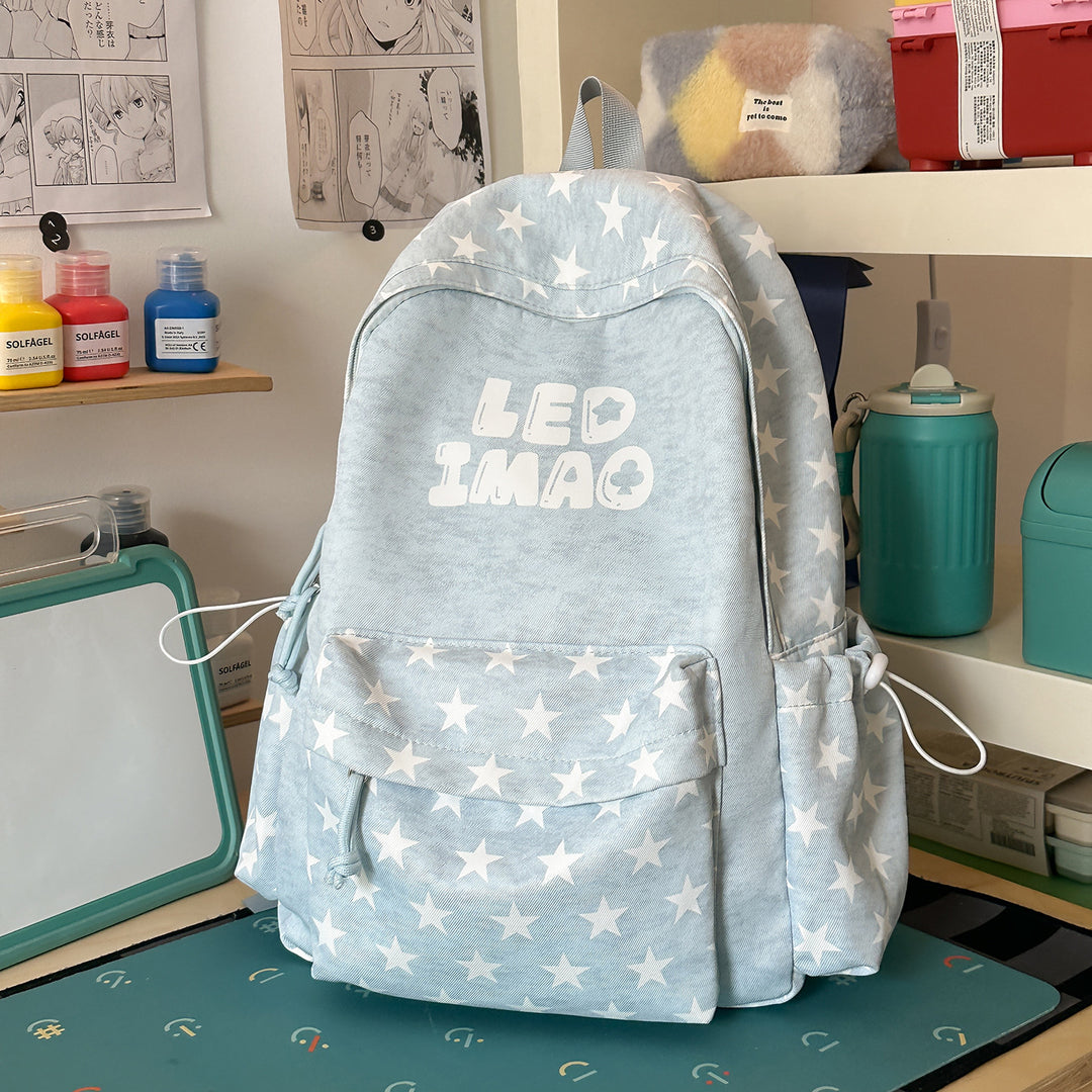 Fun Sternenmuster Rucksack Karnz