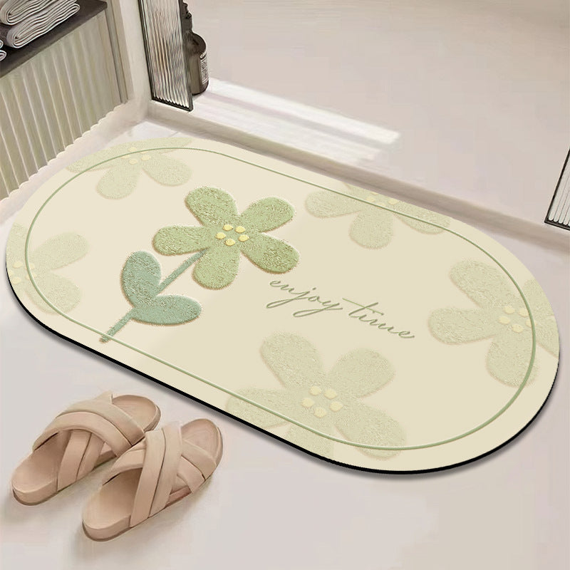 Inspirierender floraler Teppich