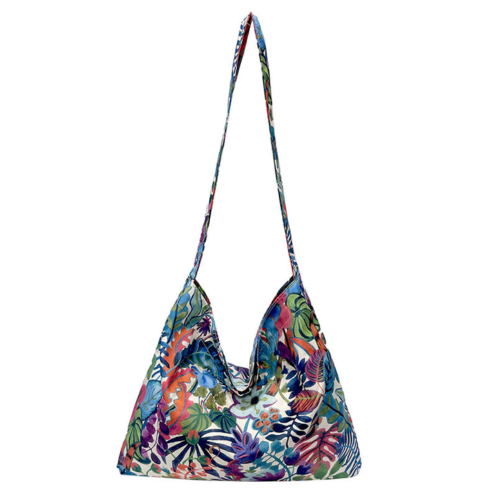 WoBlumenmuster Hobo Handtasche Karnz