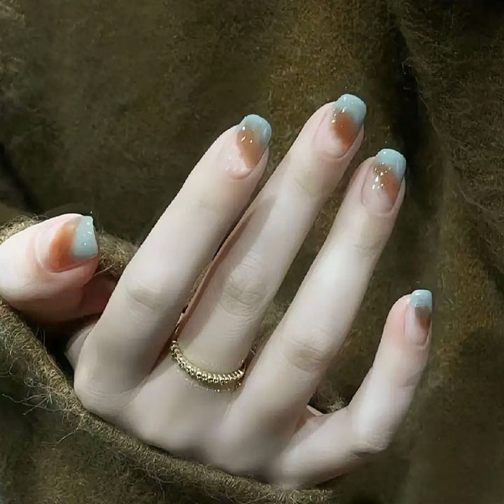 Elegante Ombre Press-On Nägel