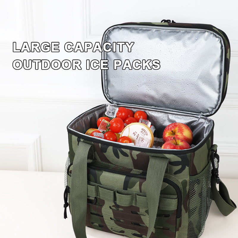 Isolierte Outdoor-Lebensmitteltrage Karnz