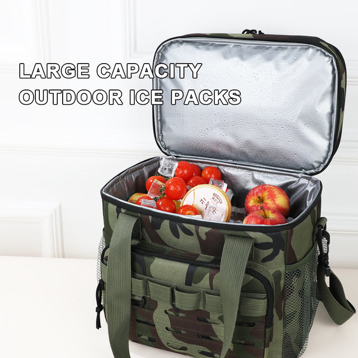 Isolierte Outdoor-Lebensmitteltrage Karnz