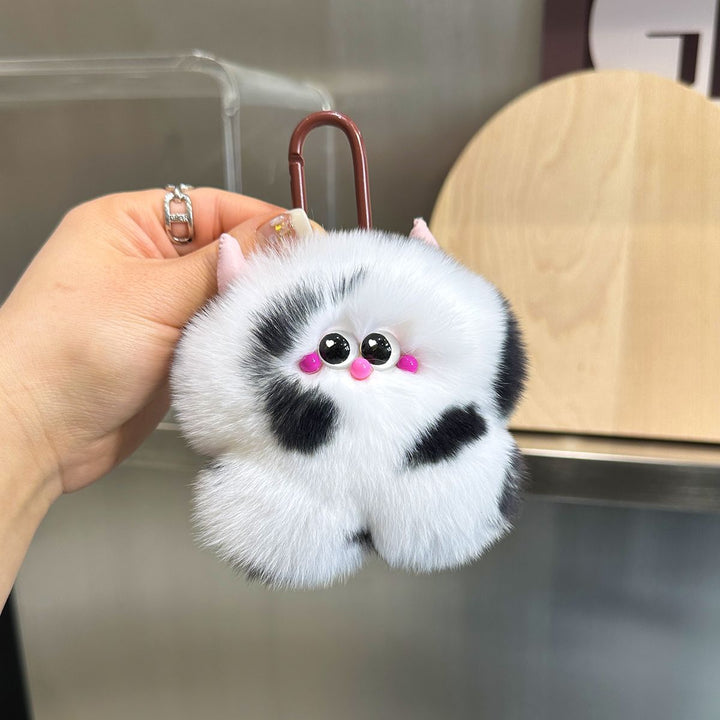 Flauschige Charakter Schlüsselanhänger Charm Karnz