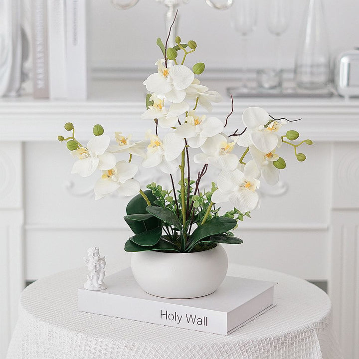Realistische künstliche Orchideen Dekoration