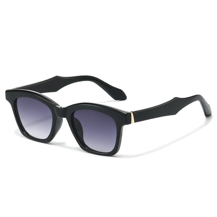 Stylische Übergroße Schildkrötenpanzer Rahmen Sonnenbrille Karnz