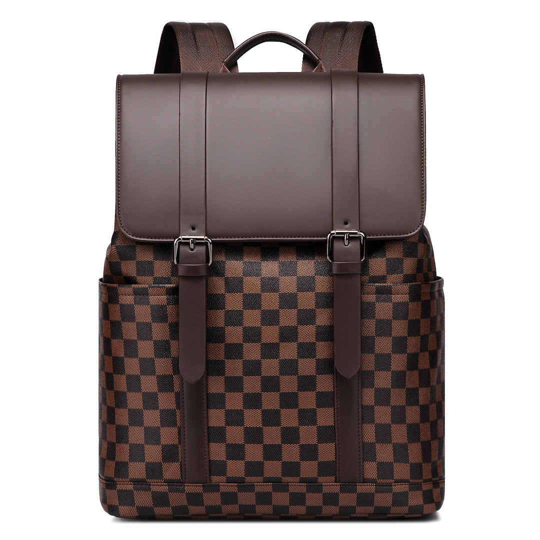 Stylische Kariert Rucksack Karnz