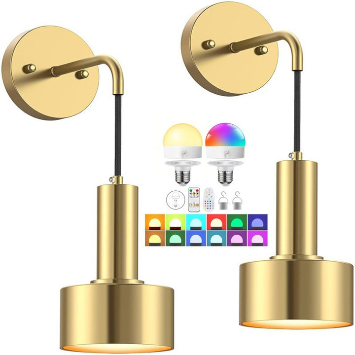 Stylische Gold Pendelleuchte