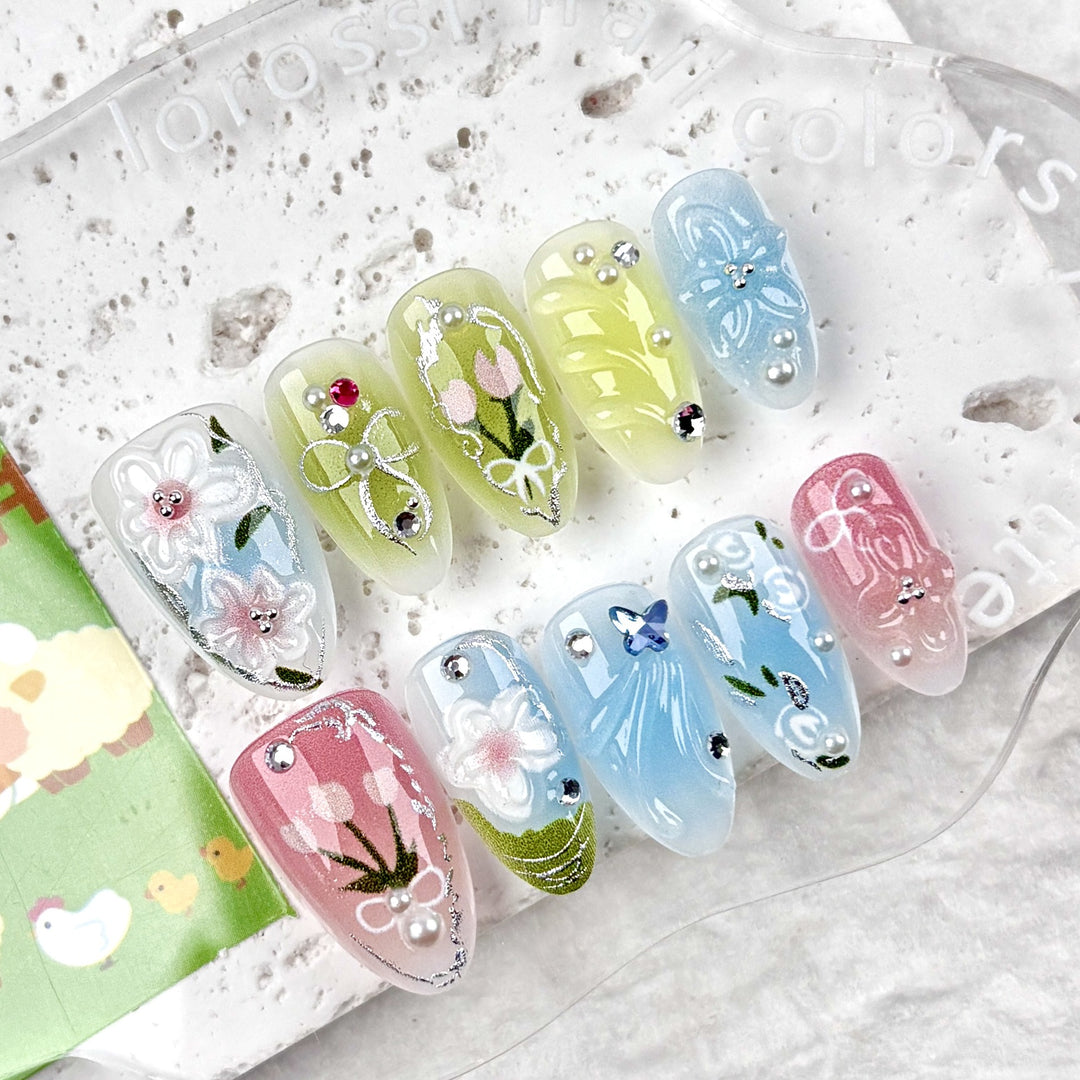 Künstlerisches Nageldesign-Kit 1790745389