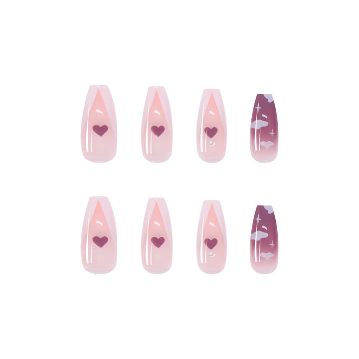 Künstlerische Gel-Nagelverlängerungen