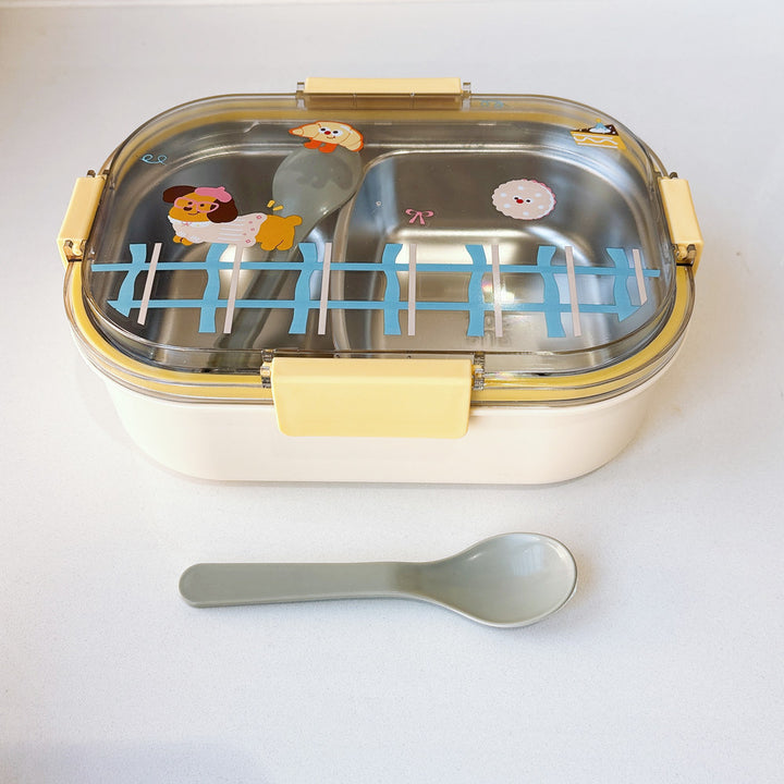 Spaß-Themen Doppelfach Lunchbox