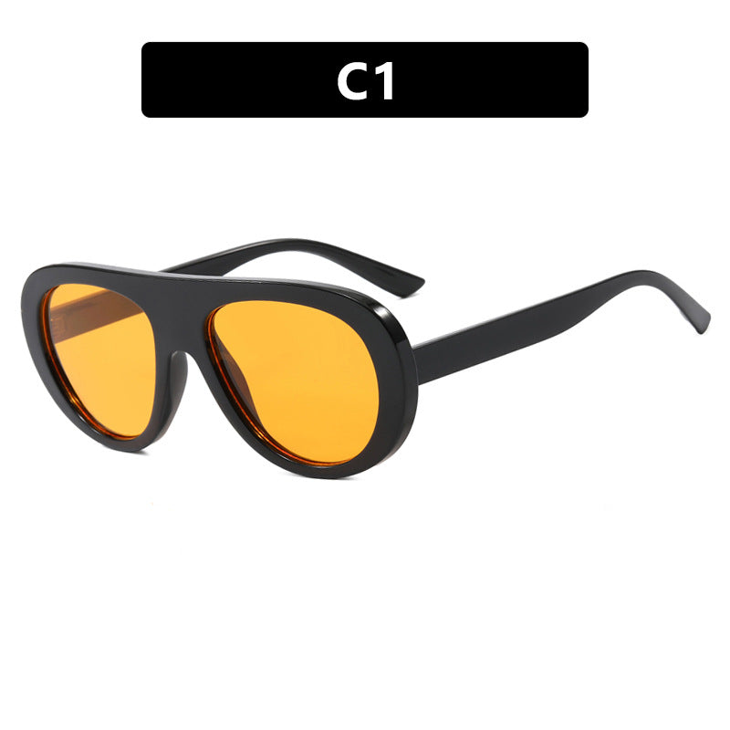Damen stylische Sonnenbrille mit einzigartigem futuristischen Design Karnz