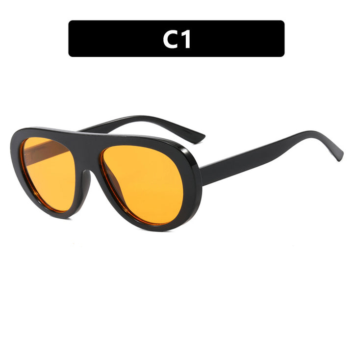 Damen stylische Sonnenbrille mit einzigartigem futuristischen Design Karnz