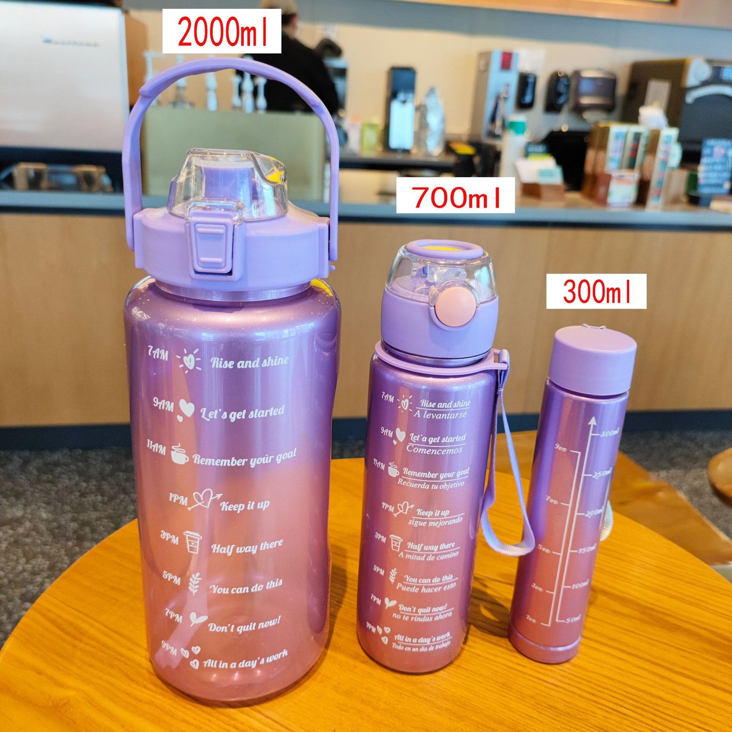 Damen Motivations Trinkflasche Karnz