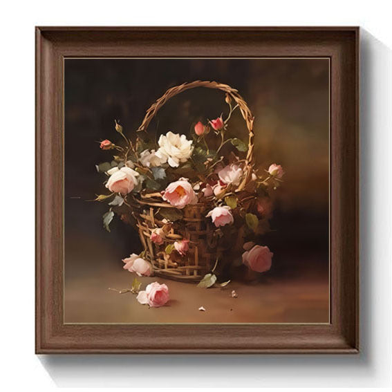 Blumenthema Wanddekoration
