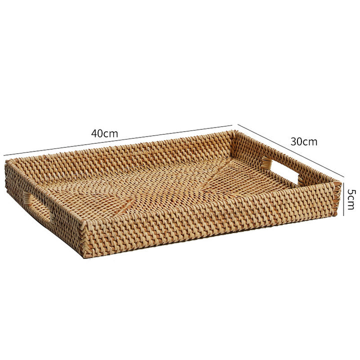 Unisex Handgeflochtener Serviertablett Karnz